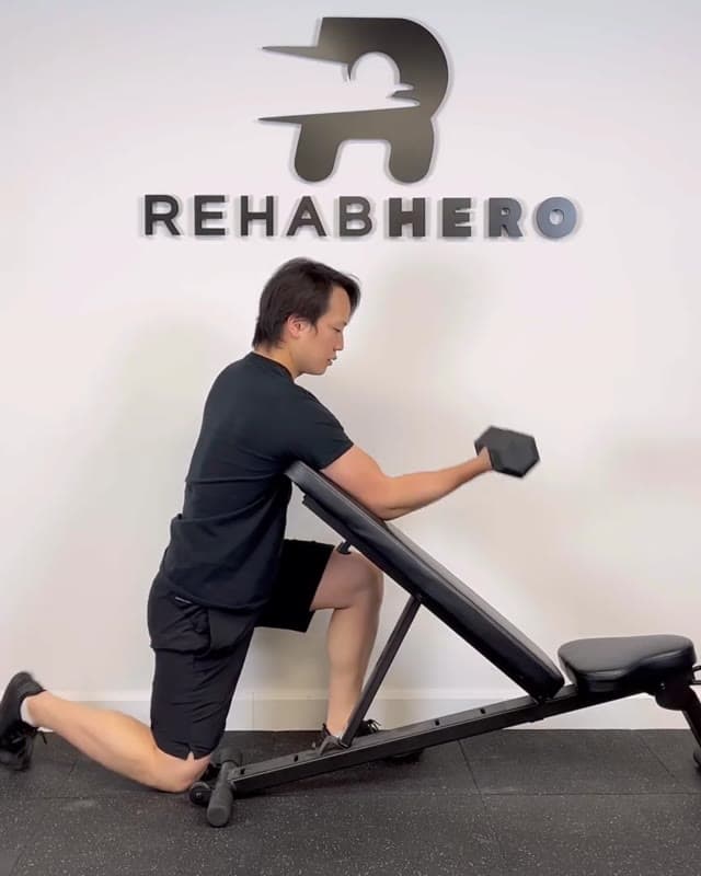 牧师凳弯举