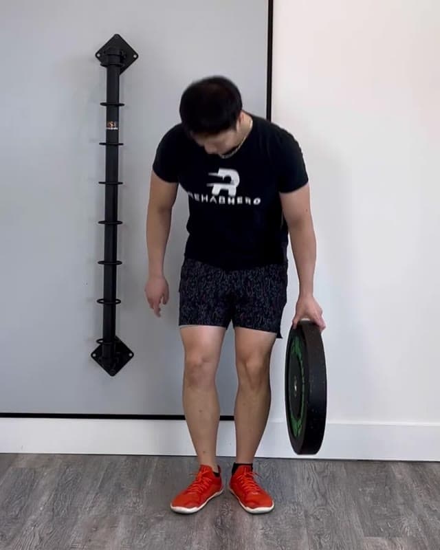 Weighted Wall Sit