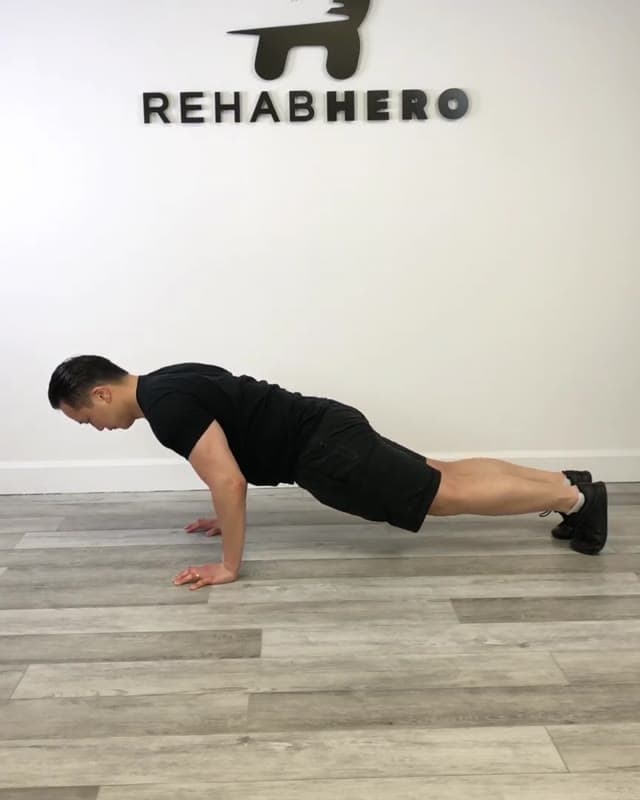 Eccentric Military Push Up