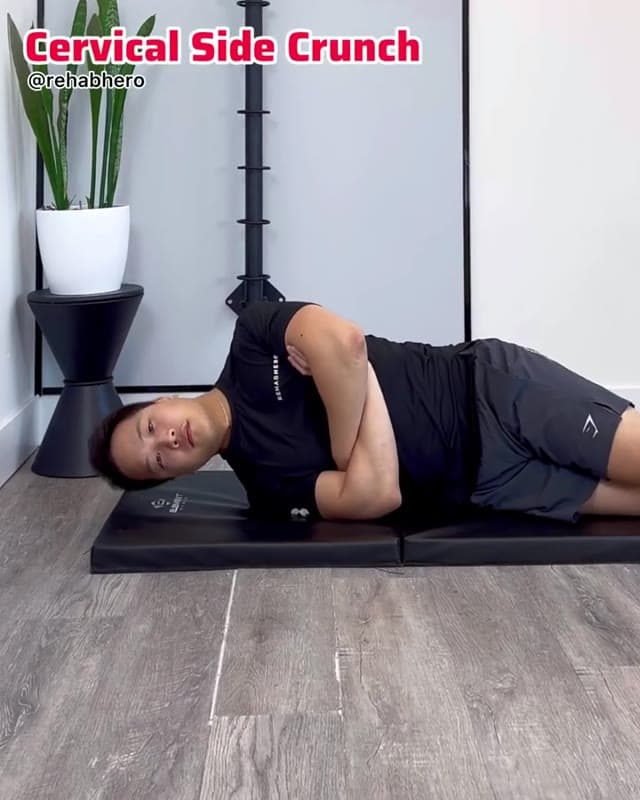 Cervical Side Crunch