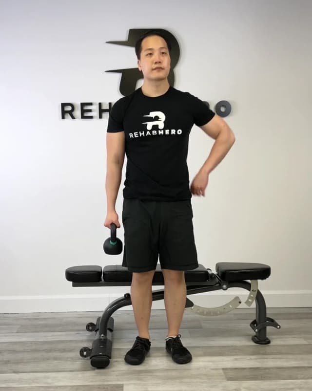 Standing Finger Curl