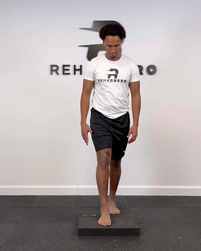 Balance Pad Single Leg Hip Hinge
