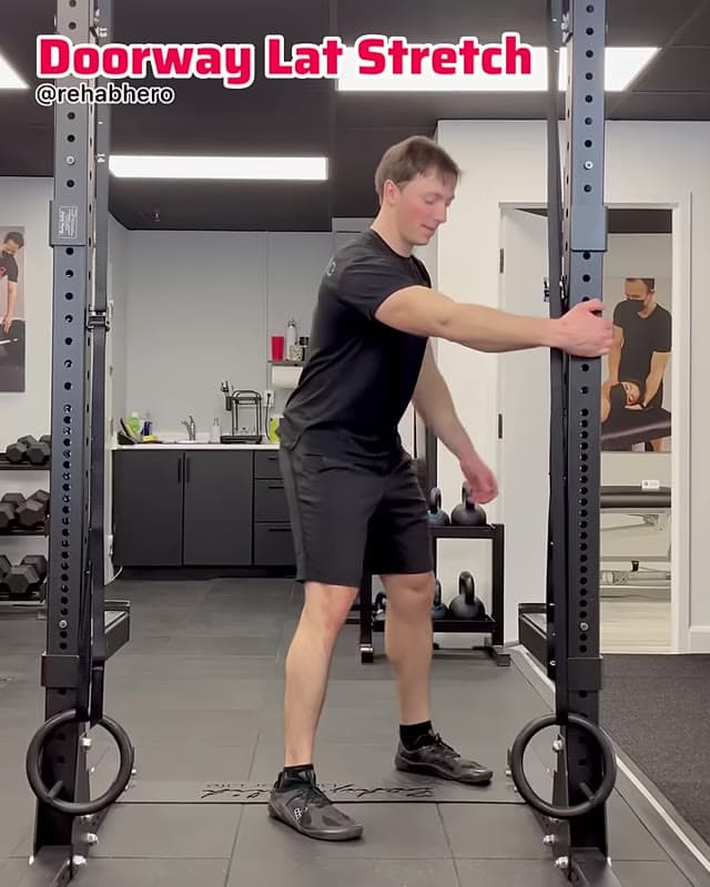 Doorway Lat Stretch