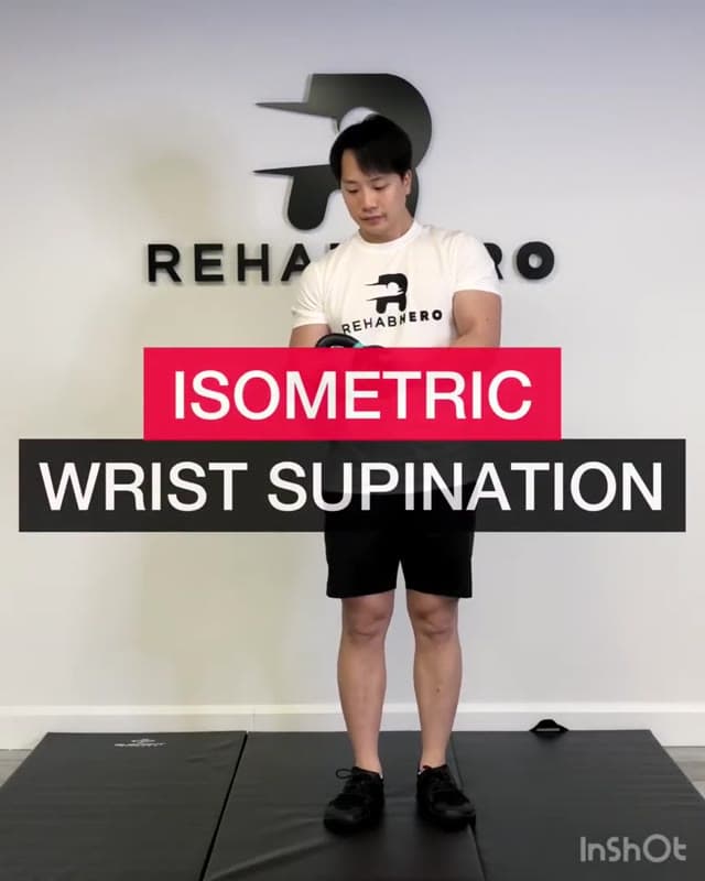 Isometric Wrist Supination