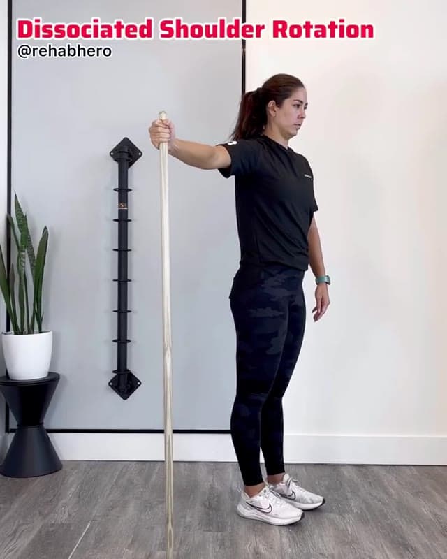 Dissociated Shoulder Rotation