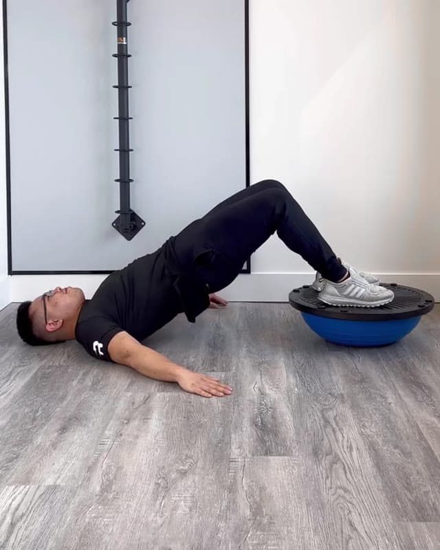 BOSU Ball Glute Bridge
