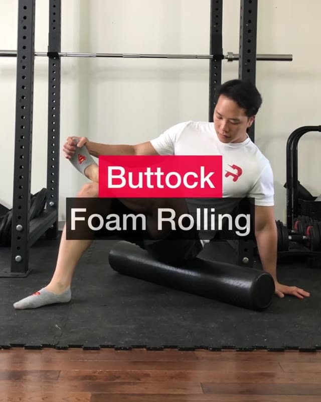 Buttock Foam Rolling