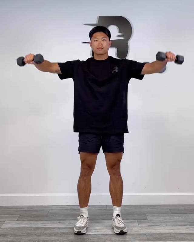 Bent Elbow Lateral Raise