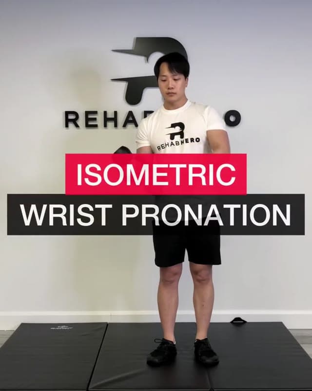 Isometric Wrist Pronation