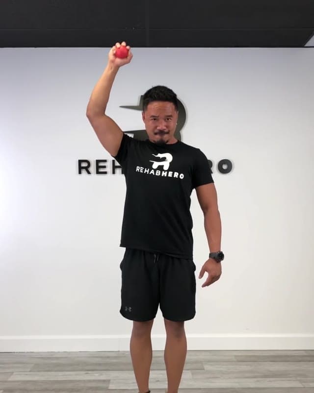 放散性肩上推举