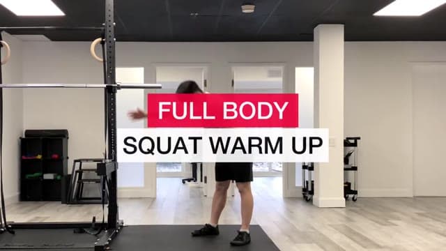 Toe Touch Squat With Reach