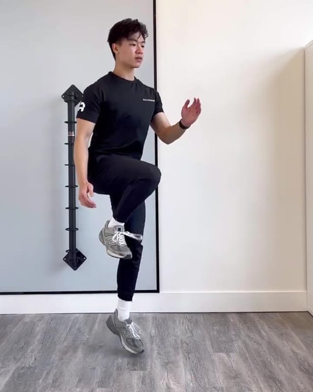 A Skips - dynamic warmup for runners