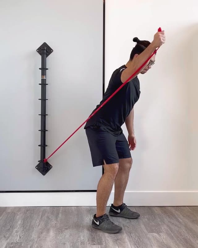 Y-Raise Press - scapular up rotation and trapezius exercise