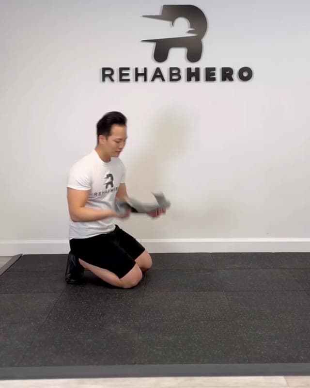 Towel Elevated Push-Up