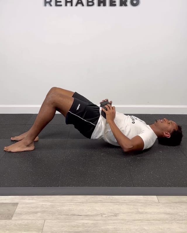 Weighted Glute Bridge