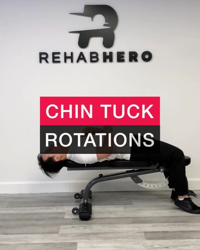 Chin Tuck Rotations
