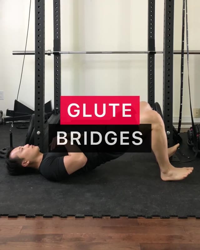 Glute Bridges / Hip Thruster - Gluteus Maximus Strengthening Exercise