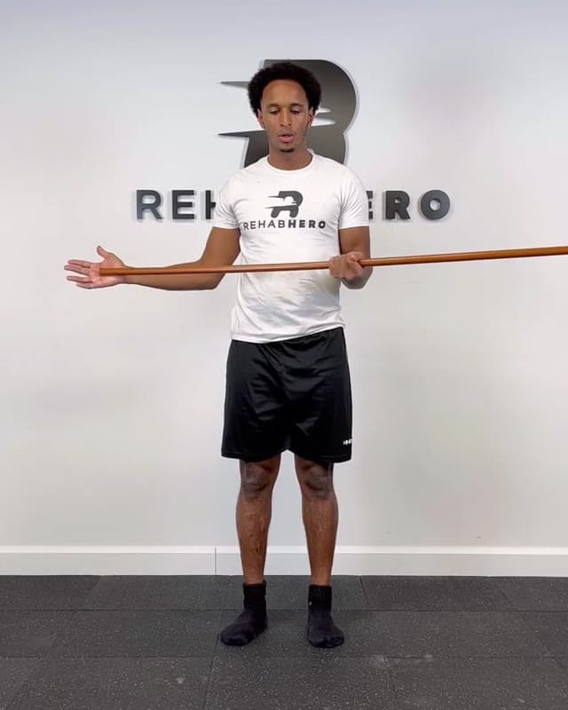 Dowel Shoulder External Rotation