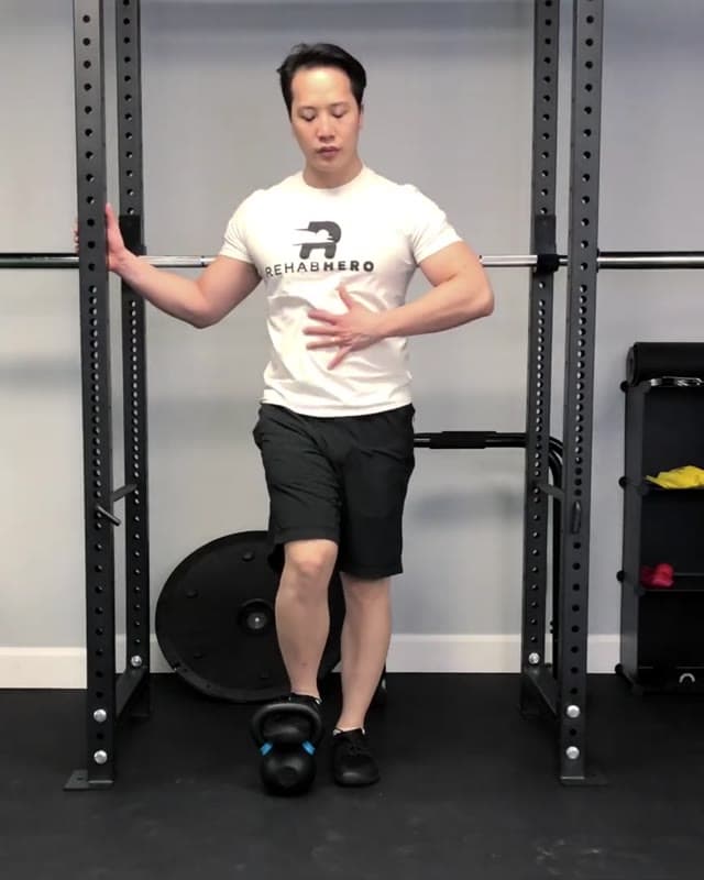 Work on Hip Flexor Strengthening with the Kettlebell March