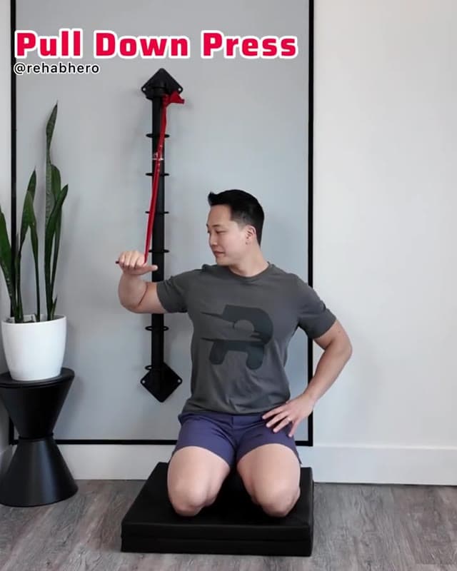 Pull Down Press