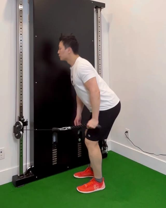 绳索肱三头肌后伸