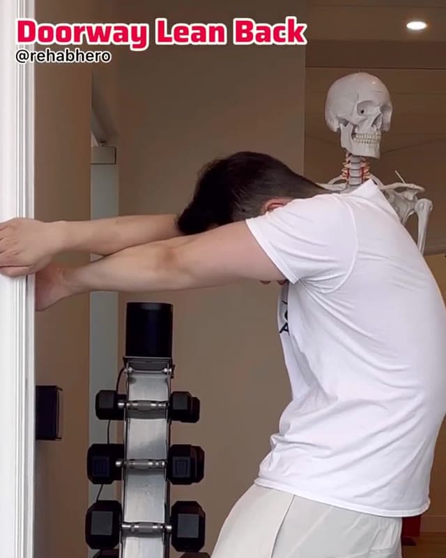 Doorway Lean Back