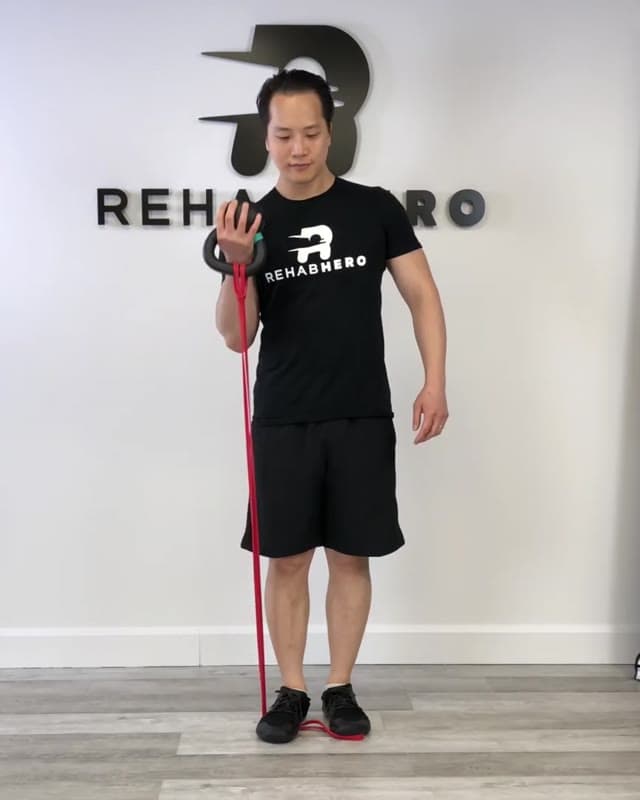 Banded Bulb Grip Curls