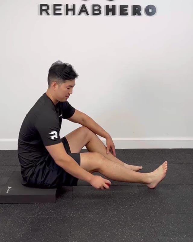 Massage Ball Calf Release