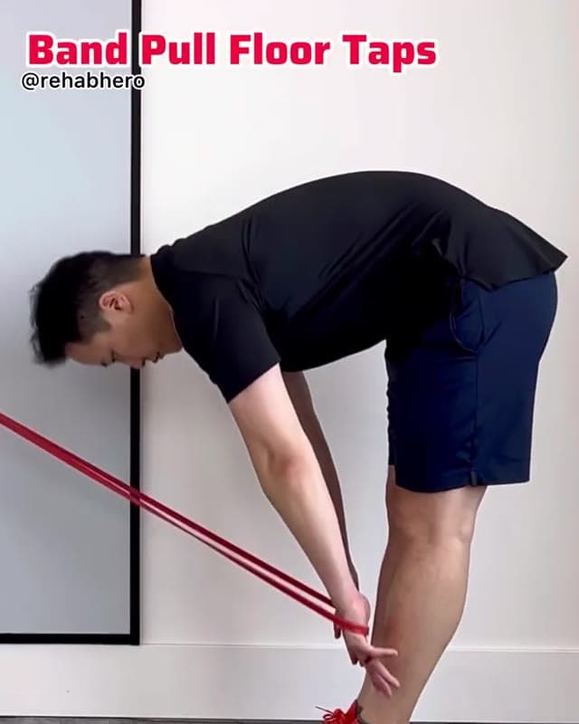 Band Pull Floor Tap
