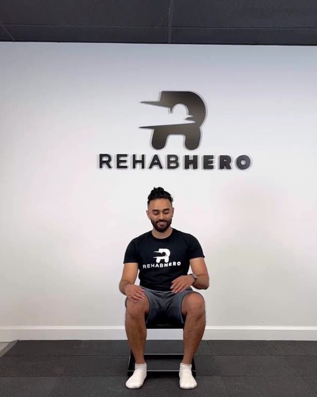 Seated Jump Squat - plyometric exercise