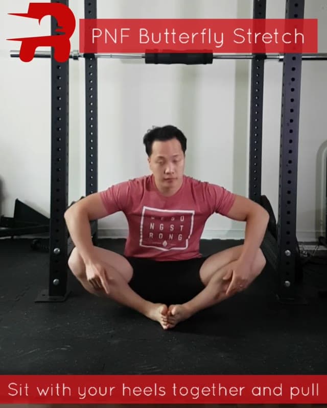 PNF蝴蝶式拉伸