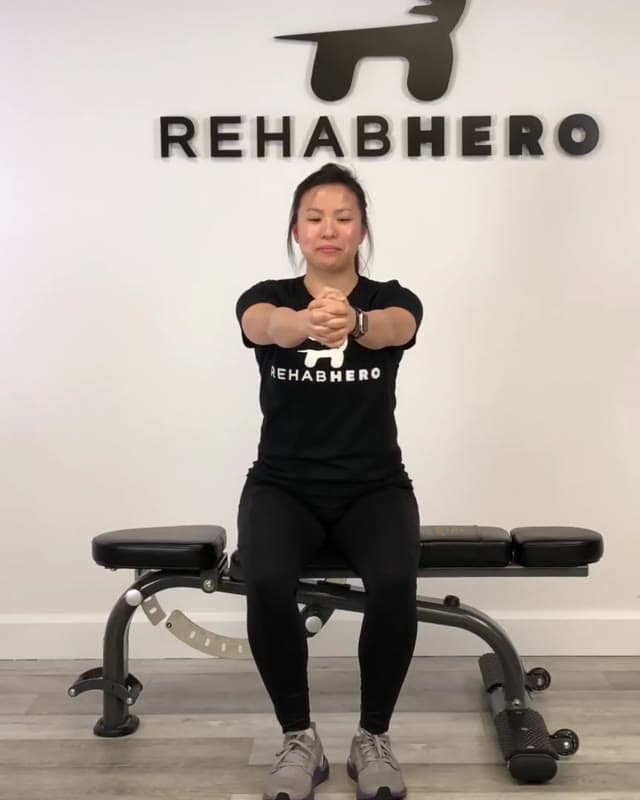 辅助性手腕旋转－手腕活动度练习