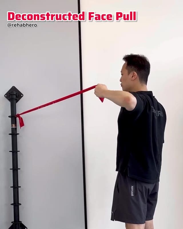 Deconstructed Face Pull