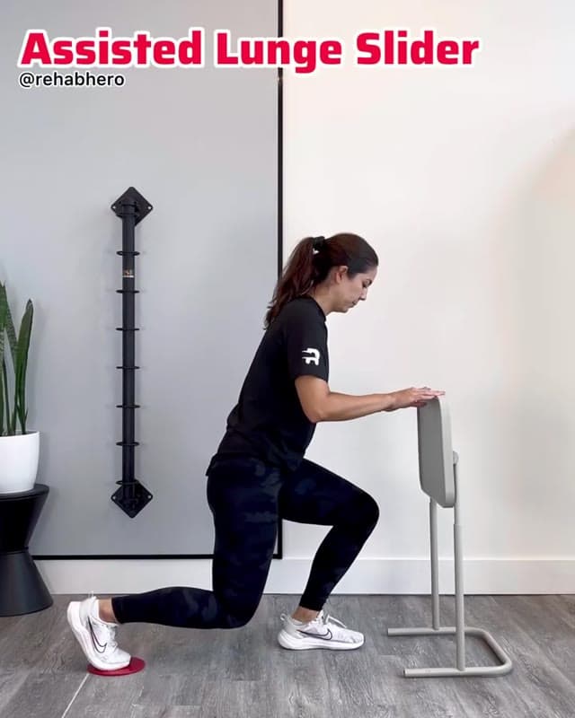 Assisted Lunge Slider