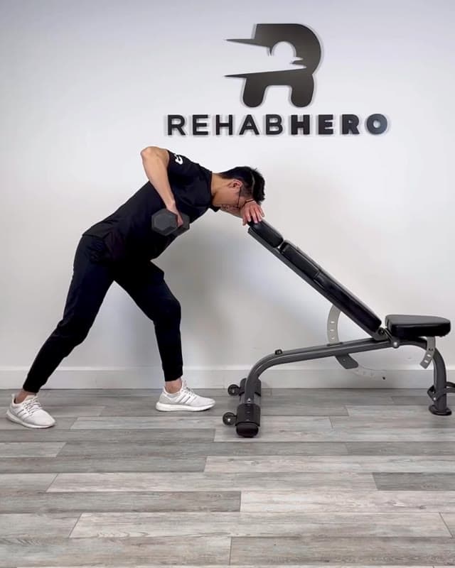 Bench Supported High Row