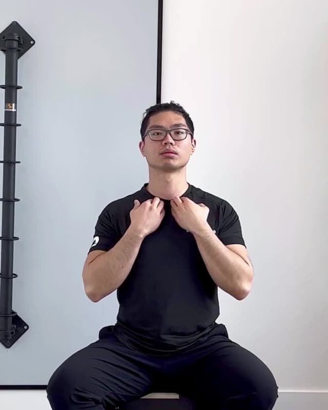 Bilateral Sternocleidomastoid Stretch