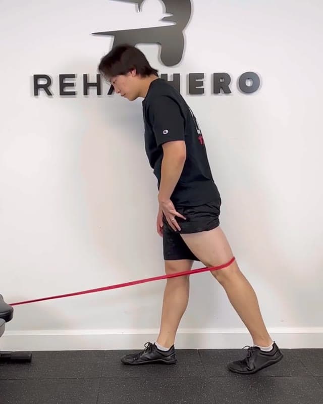 Trail Leg Terminal Knee Extension