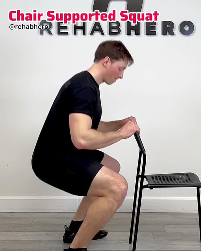 Chair Supported Squat