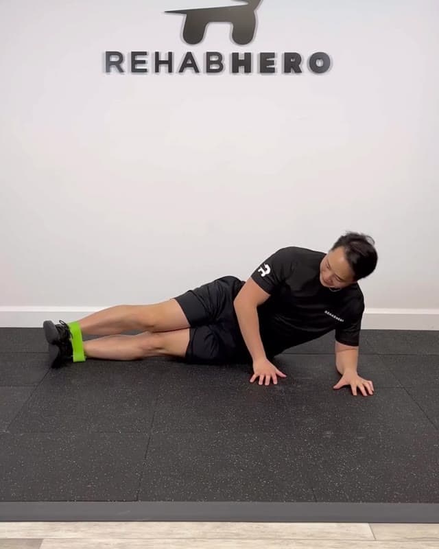 Banded Side Plank Side Kick