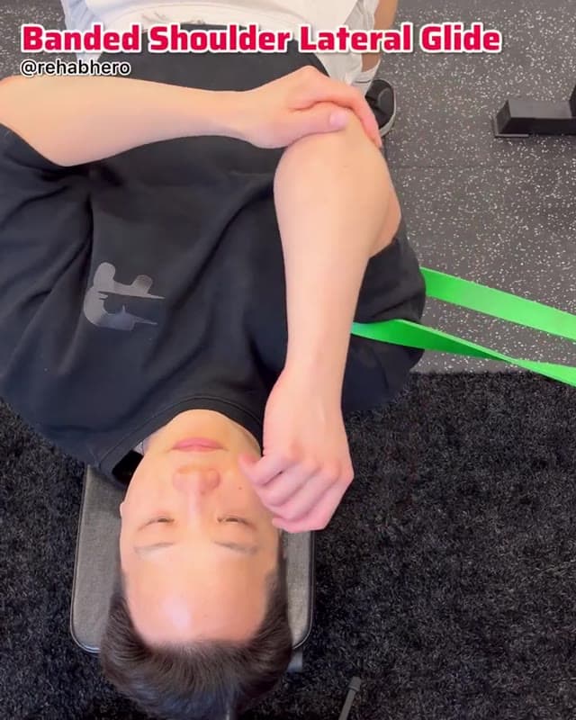 Banded Shoulder Lateral Glide