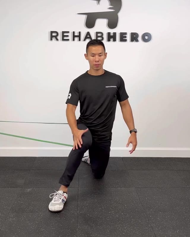 Distracted Hip Internal Rotation