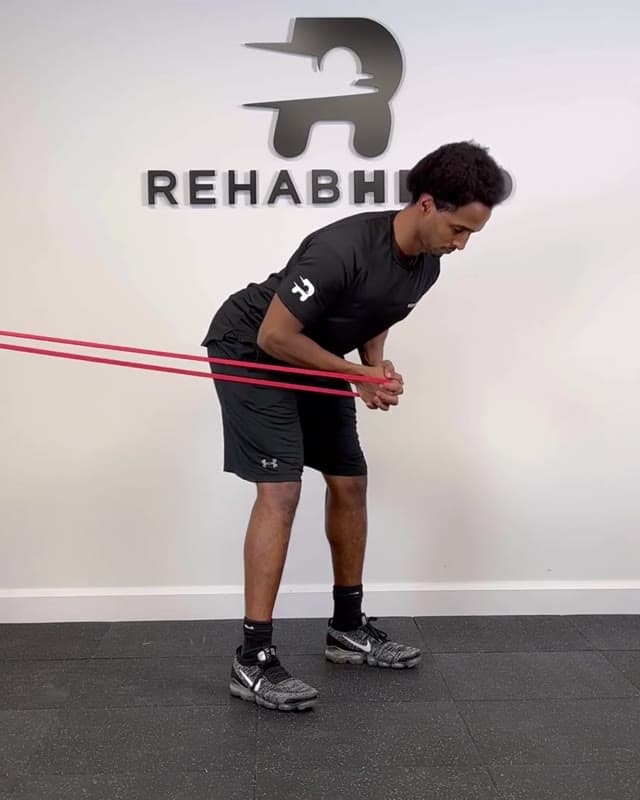 Hip Hinge Pallof Press