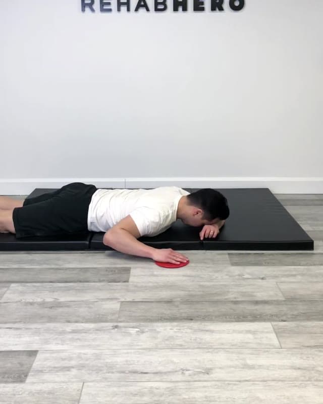 俯卧按压滑动