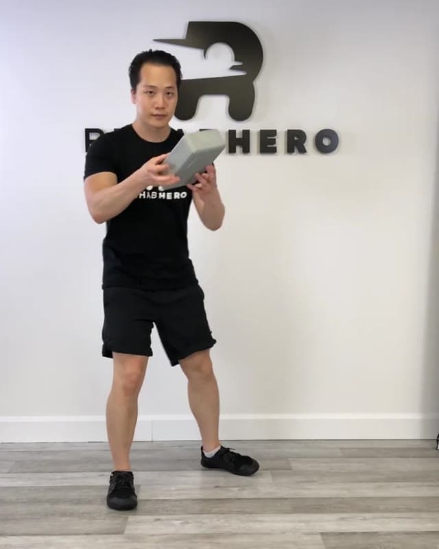 Adductor Squeeze Squat