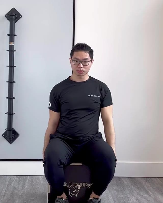 Seated Upper Trapezius Stretch