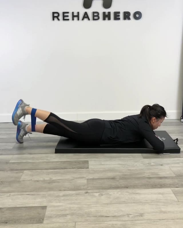 Prone Banded Hip Extension