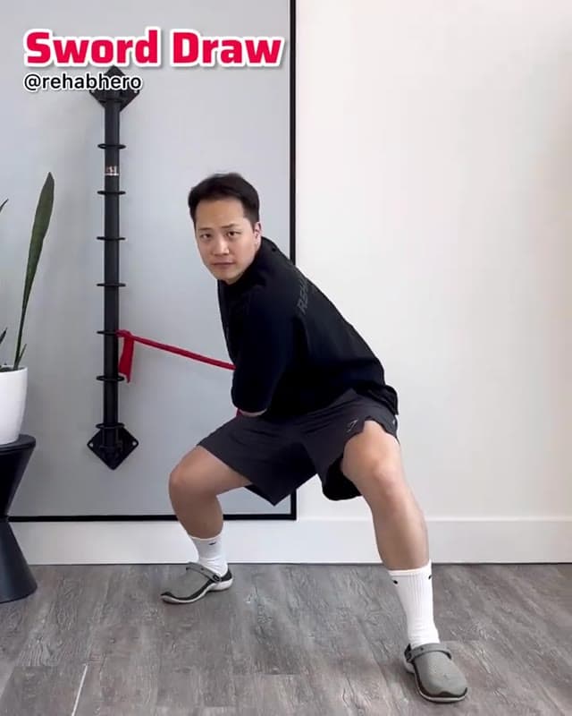 拔剑动作