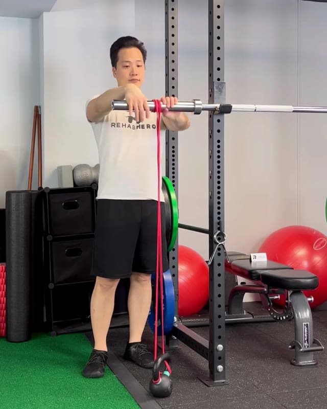 Barbell Wrist Extensor Roller