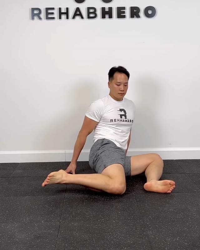 90/90 抬腿
