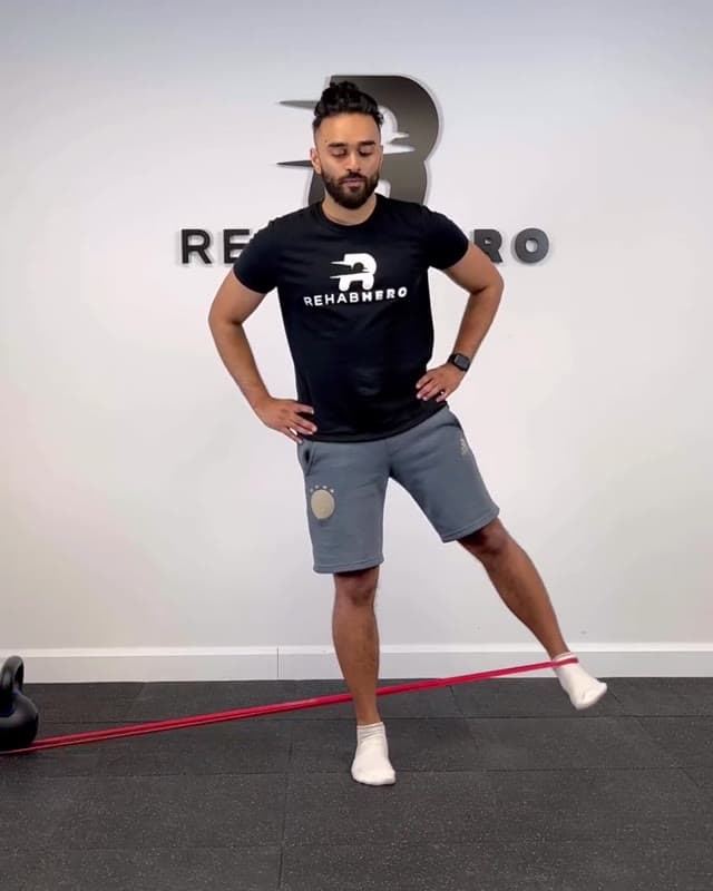 Banded Standing Side Kick